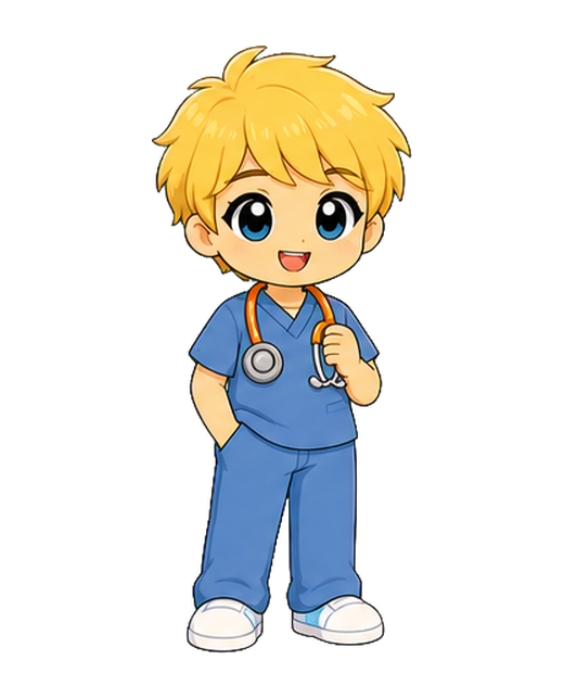 Liam, nurse student character